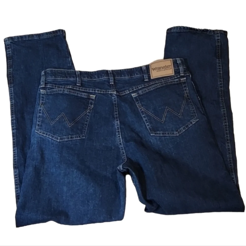 WRANGLER Flex Dark Blue Jeans NWOT
